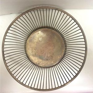 VTG Fisher Sukver Plate Bread Basket